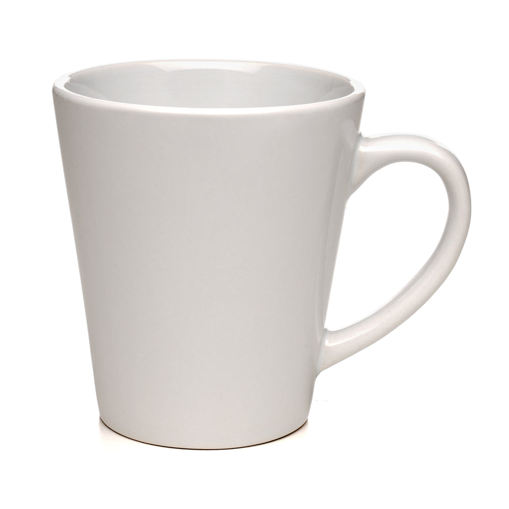 LATTE 11oz Ceramic Mug White