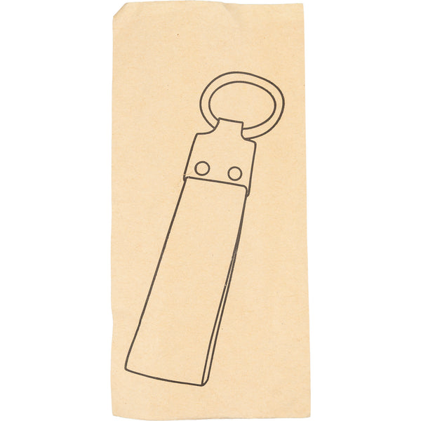 The Enzi - Denim keyring