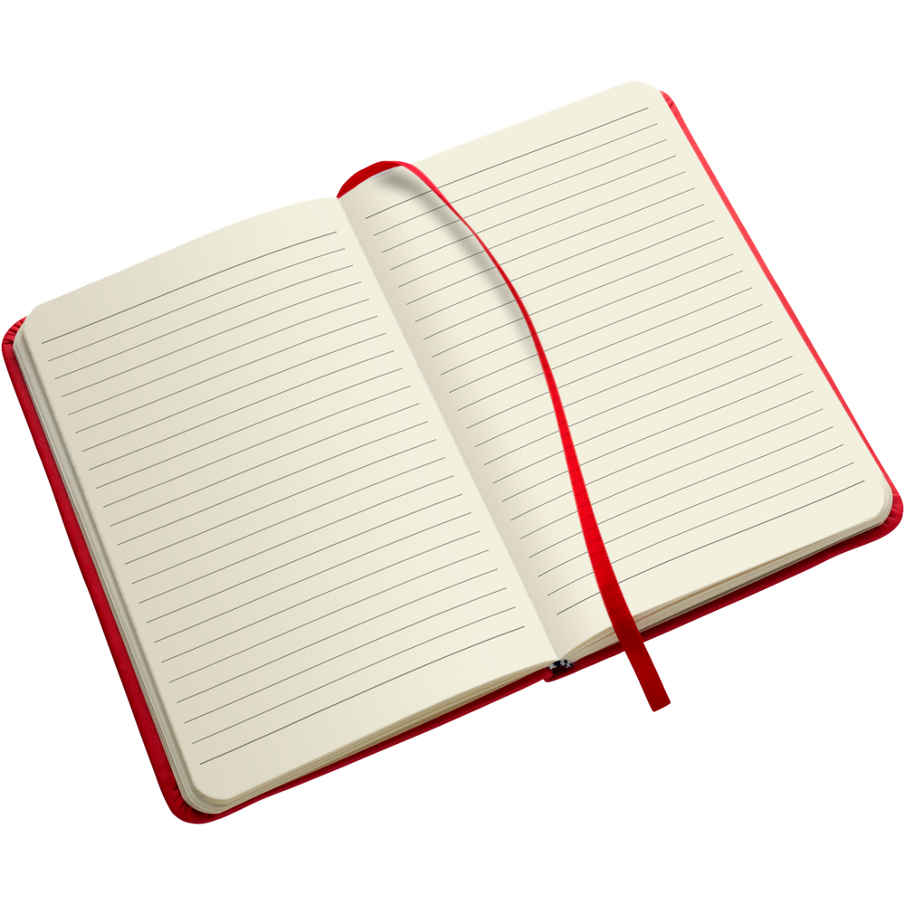 Branded Budget A5 Soft Touch Notebook | Low Cost A5 PU Notebook