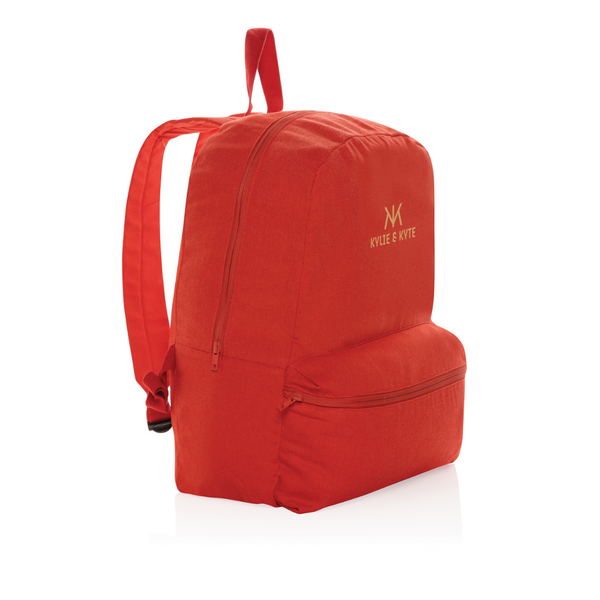 Branded Impact Aware™ 285 gsm rcanvas backpack