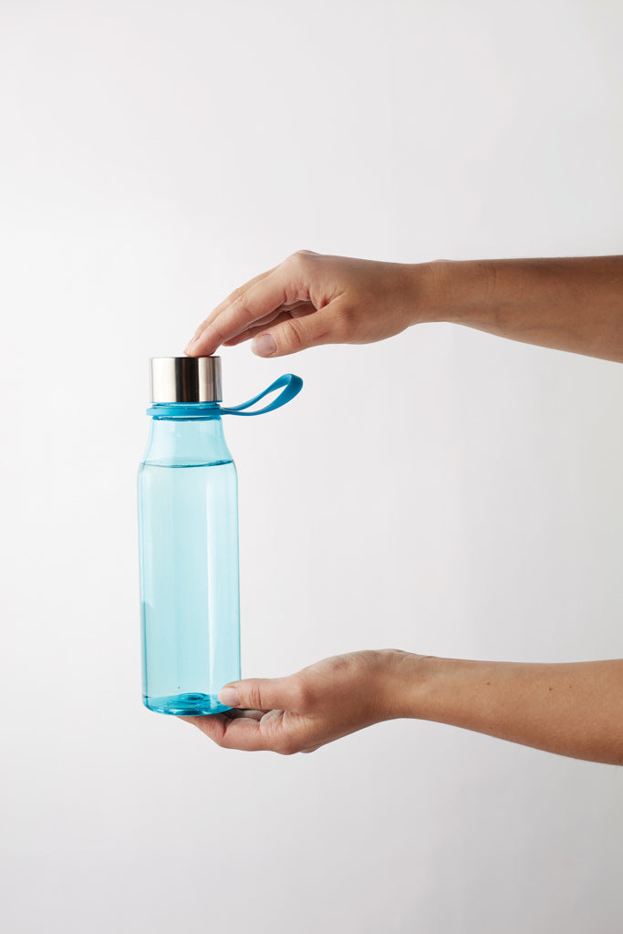VINGA Lean Tritan Water Bottle Blue