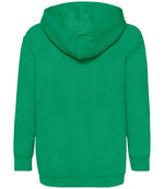 Fruit of the Loom Kids Classic Hooded Sweatshirt Kelly Green
