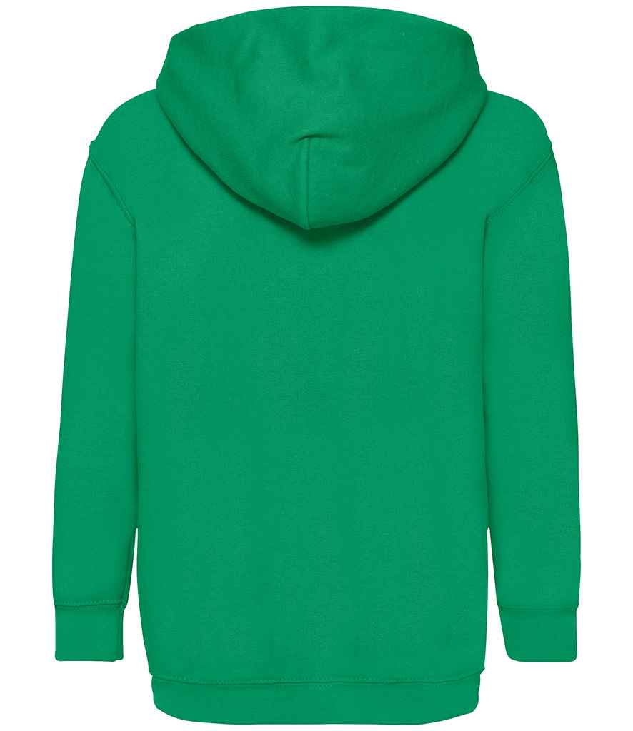 Fruit of the Loom Kids Classic Hooded Sweatshirt Kelly Green