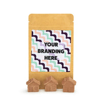 Kraft Pouch of 3 House-Shaped Seed Bombs