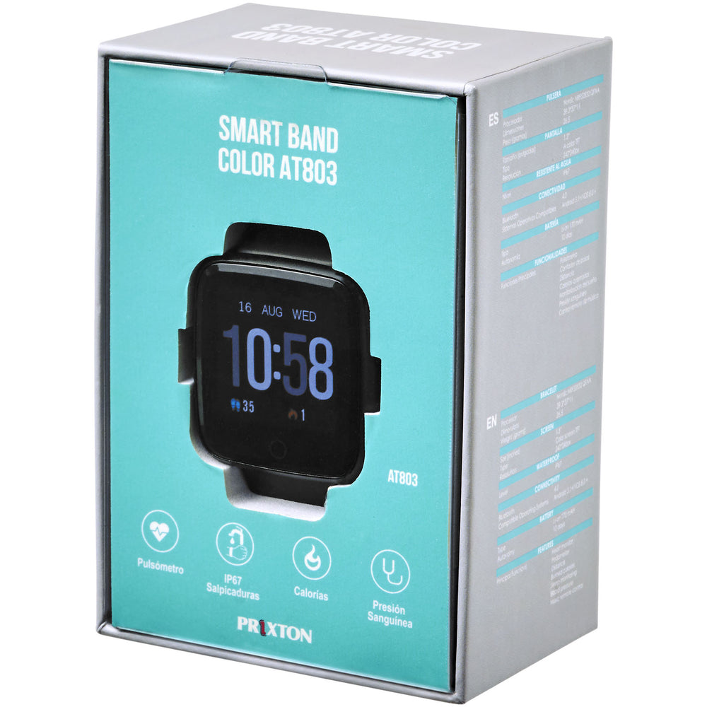 Branded Prixton AT803 activity tracker with thermometer