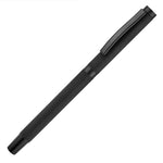 Branded TRAVIS NOIR ROLLER Pen with Chrome undercoat