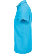 SOL'S Unisex Pitcher Recycled Polyester Piqué Polo Shirt Aqua