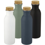 Branded Kalix 650 ml stainless steel water bottle