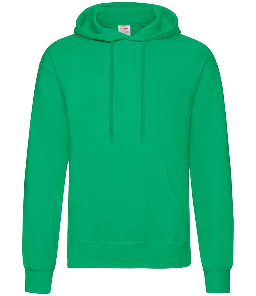 Fruit of the Loom Classic Hooded Sweatshirt Kelly Green