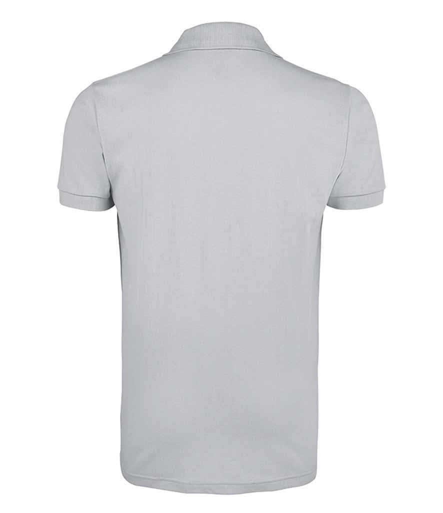 SOL'S Prime Poly/Cotton Piqué Polo Shirt Pure Grey