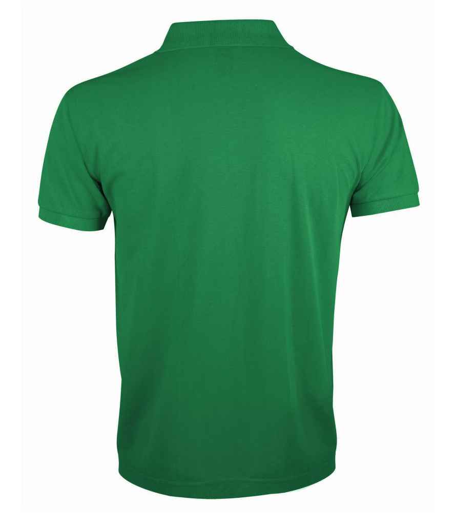 SOL'S Prime Poly/Cotton Piqué Polo Shirt Kelly Green