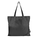 Branded Bayford 190T Polyester foldable pullstring shopper bag