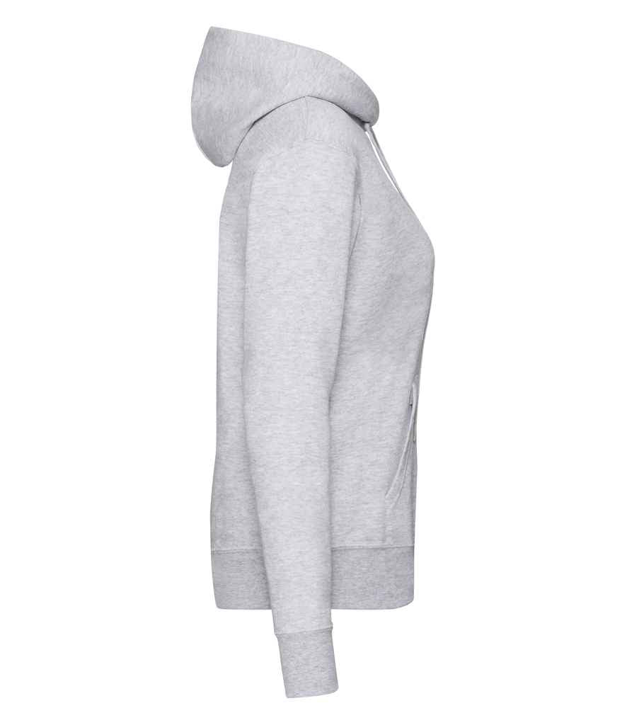 Fruit of the Loom Classic Lady Fit Hooded Sweatshirt Heather Grey