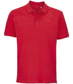 SOL'S Unisex Pegase Piqué Polo Shirt Bright Red