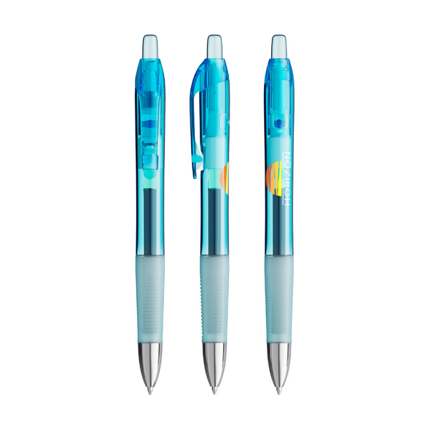 BIC® Intensity® Gel Clic, Blue, Black Ink