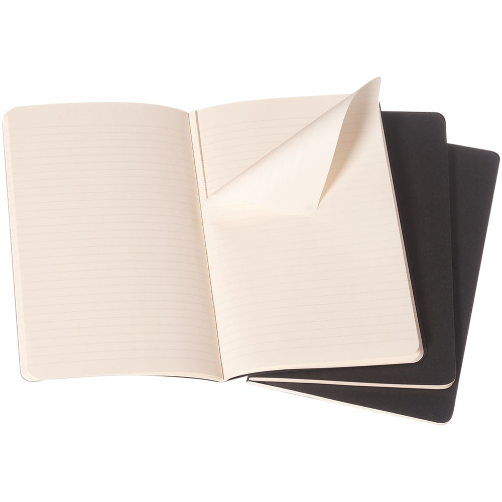Moleskine Cahier Pocket Ruled Journal Black