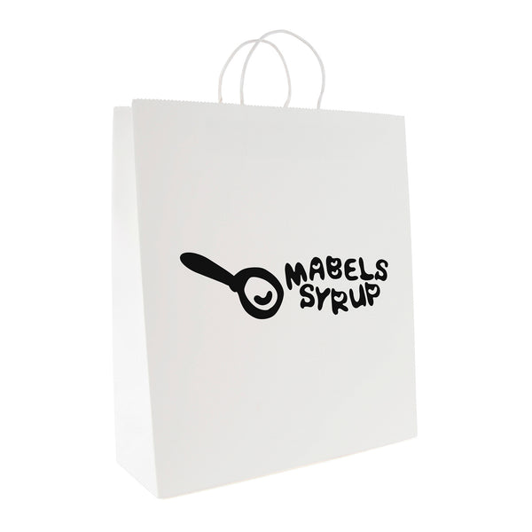 Branded Brunswick EXTRA LARGE Paper Bag with matching paper twisted handles