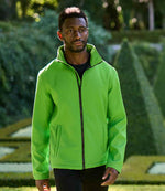 Regatta Ablaze Printable Soft Shell Jacket Extreme Green/Black