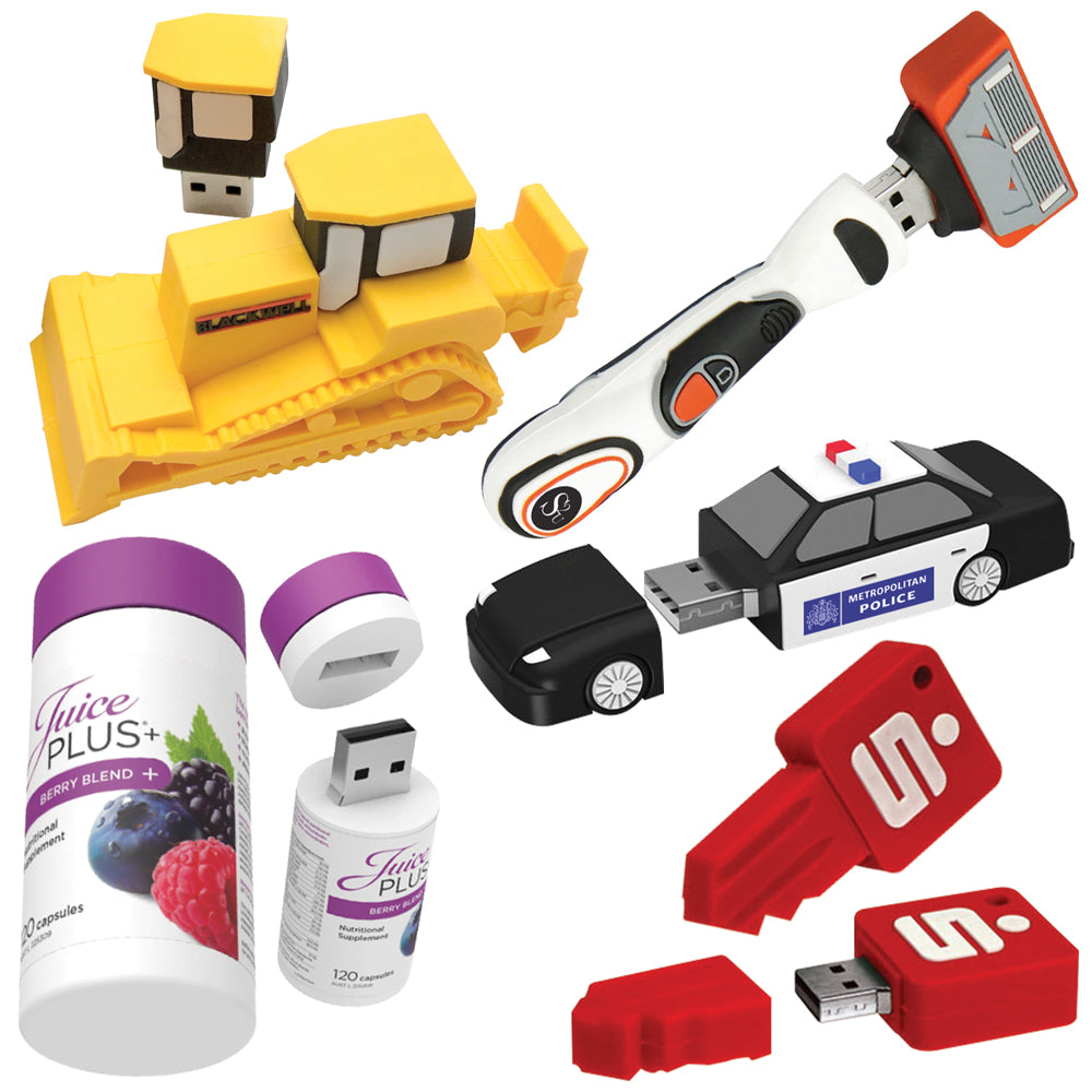 Bespoke PVC USB Sticks - 1GB