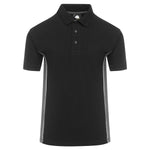 Orn Silverswift Two Tone Poloshirt Black/Graphite