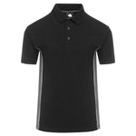 Orn Silverswift Two Tone Poloshirt Black/Graphite