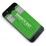 Branded White Phone Pocket & Stand - Pkd 500