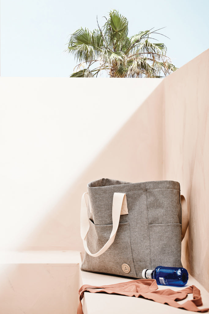 Branded VINGA Sortino beach bag