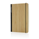 Branded Scribe bamboo A5 Notebook