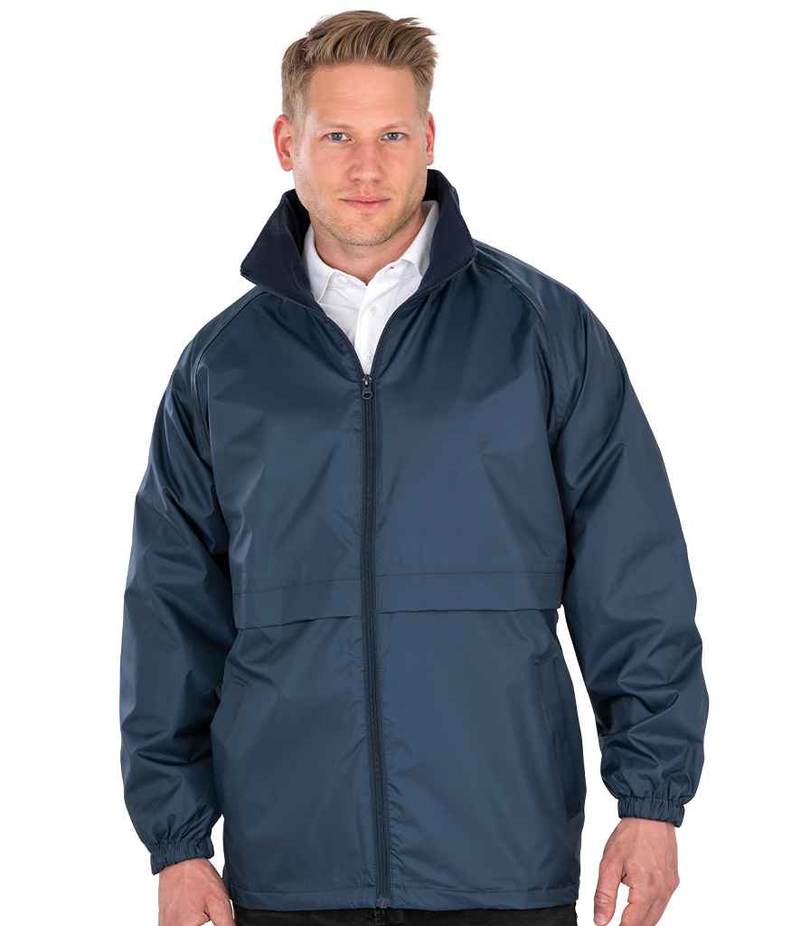 Result Core Micro Fleece Lined Jacket Navy