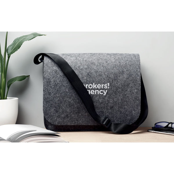 RPET felt laptop bag 15"