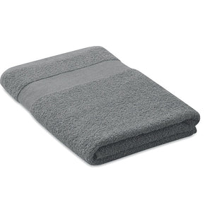 Towel organic cotton 140x70cm Grey