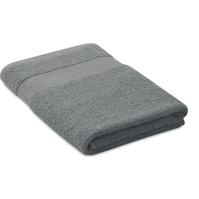Towel organic cotton 140x70cm Grey