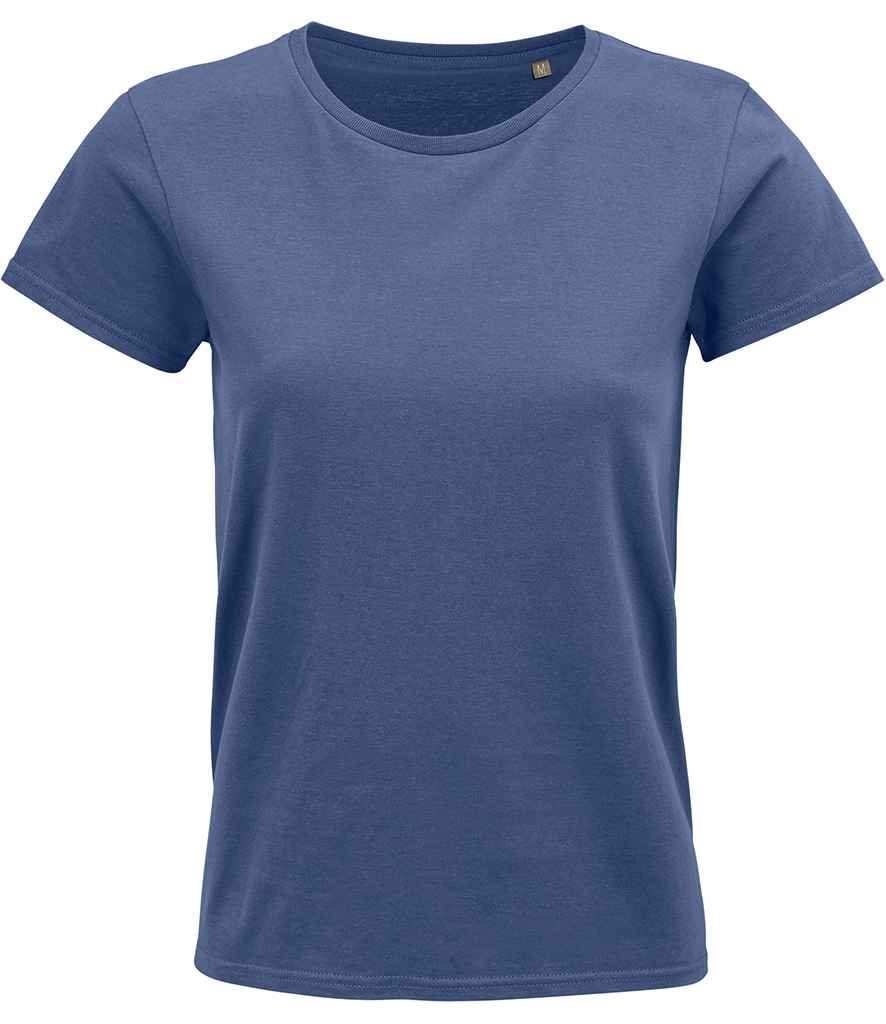 SOL'S Ladies Crusader Organic T-Shirt Denim