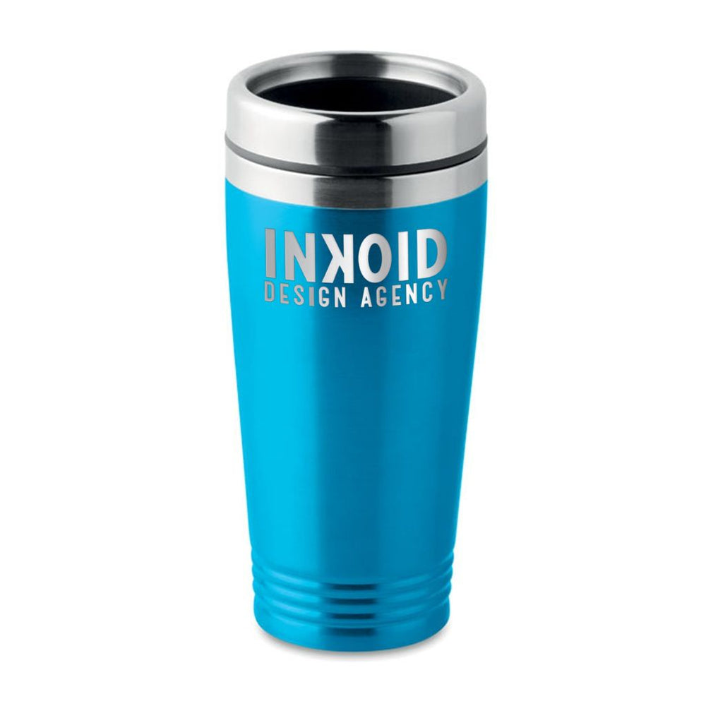 Double wall travel cup