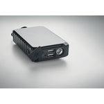 Branded 8000 mAh solar dynamo charger
