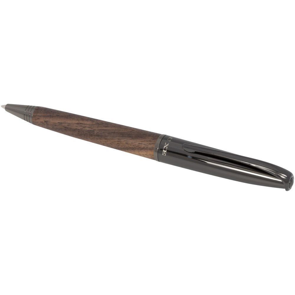 Branded Loure wood barrel ballpoint pen