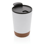 Branded GRS RPP stainless steel cork coffee tumbler