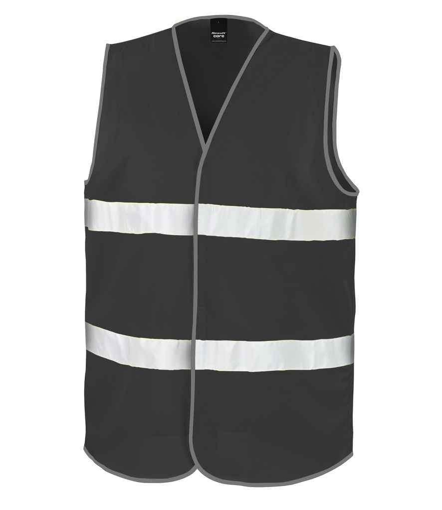 Result Core Enhanced Vis Vest Black