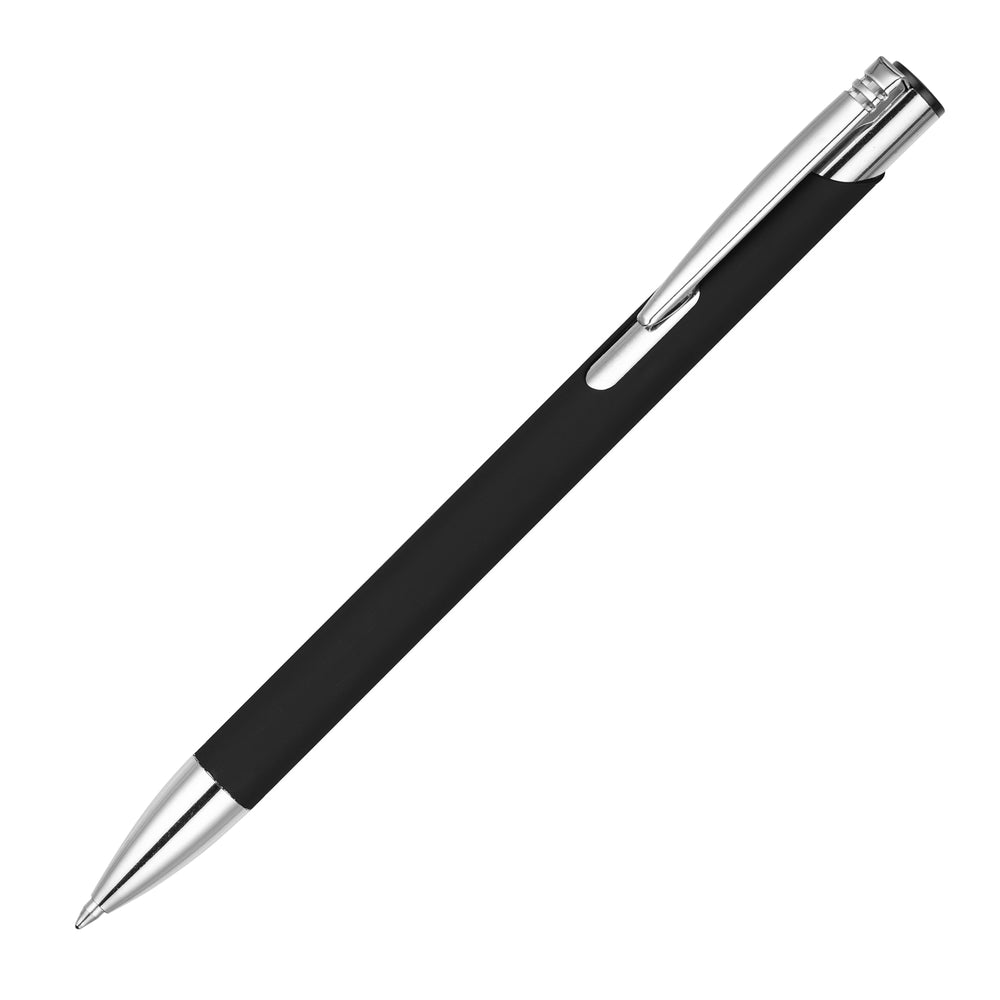 Branded MOLE-MATE ball pen with chrome trim
