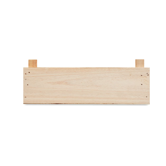 Branded Strawberry kit in wooden crate