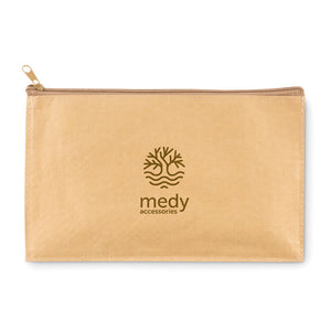 Woven paper pencil case