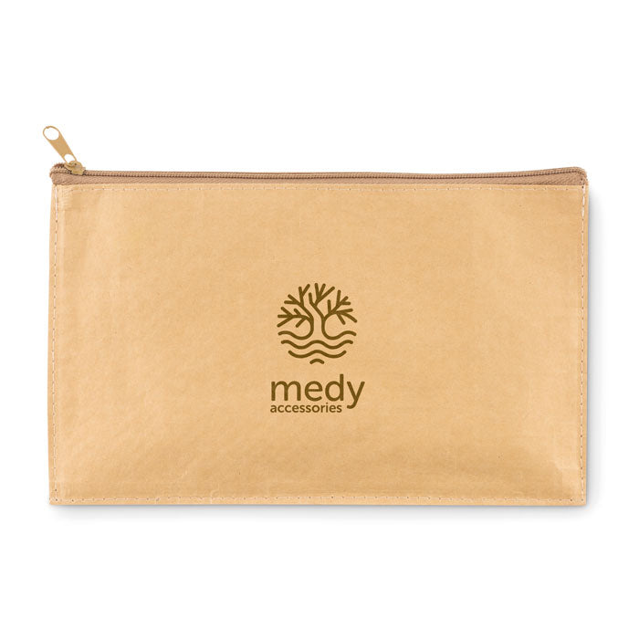 Branded Woven paper pencil case