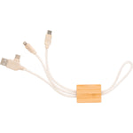 Branded Brookleys Bamboo USB charger