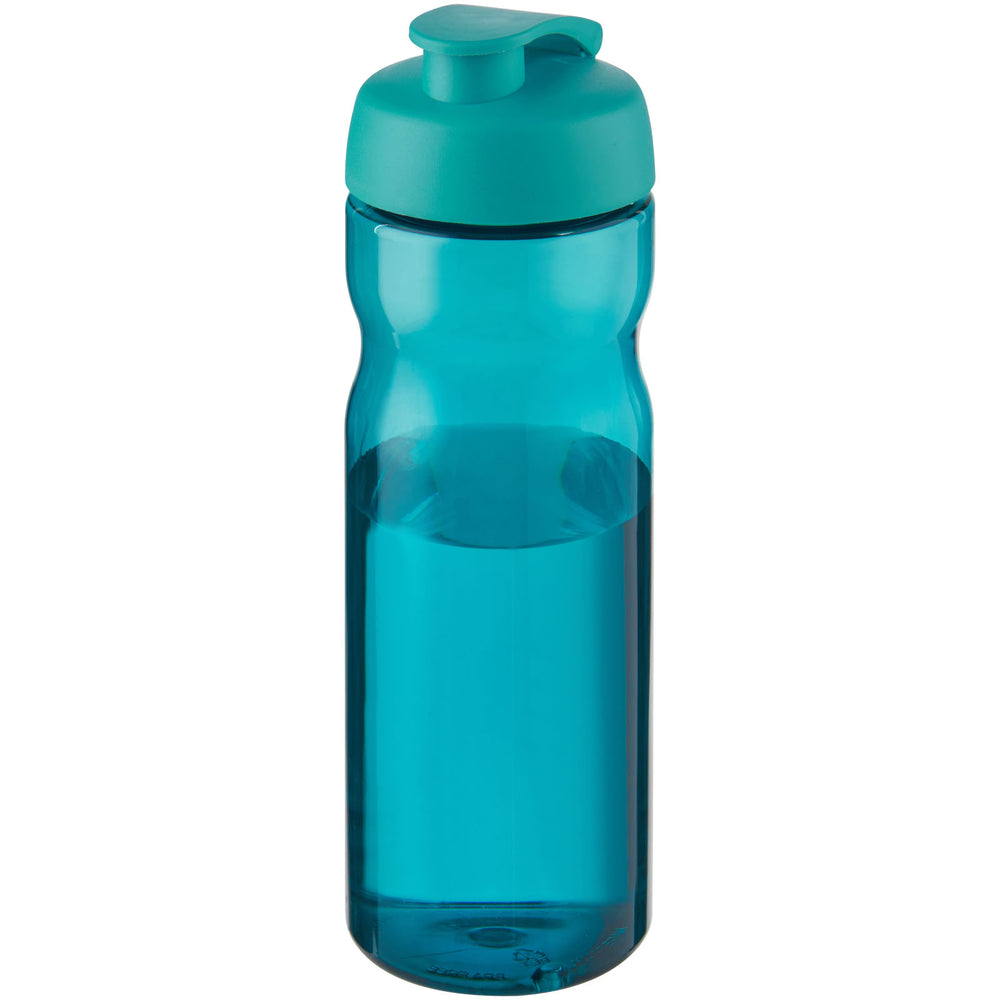 Branded H2O Active® Base 650 ml flip lid sport bottle
