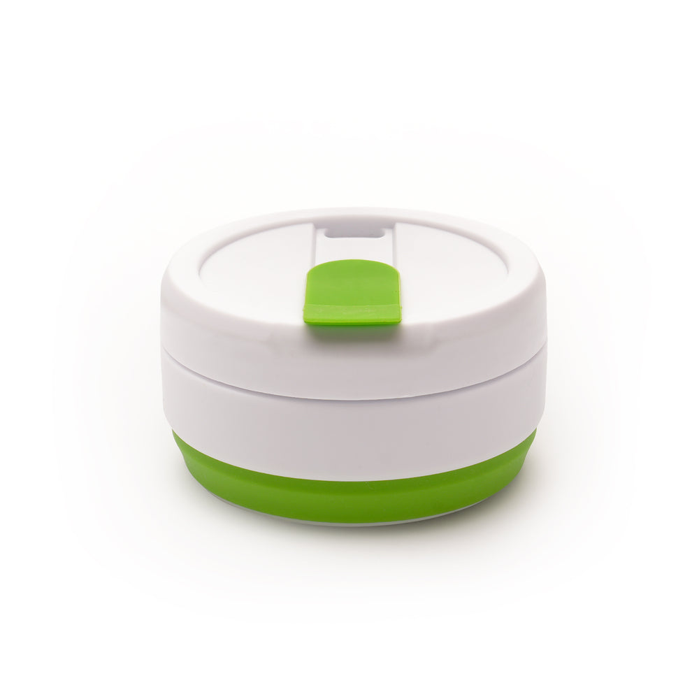 Branded Pocket Cup 355ml collapsible silicone body cup