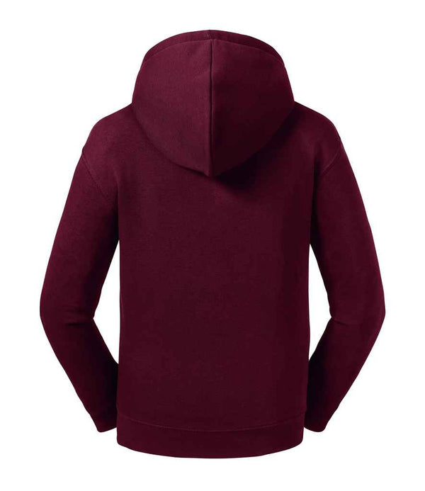 Russell Kids Authentic Zip Hooded Sweatshirt Burgundy