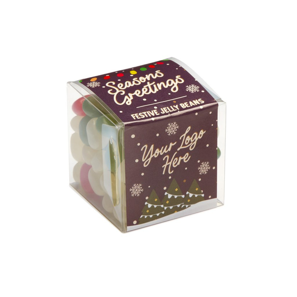 Clear Cube of Jelly Bean Factory®