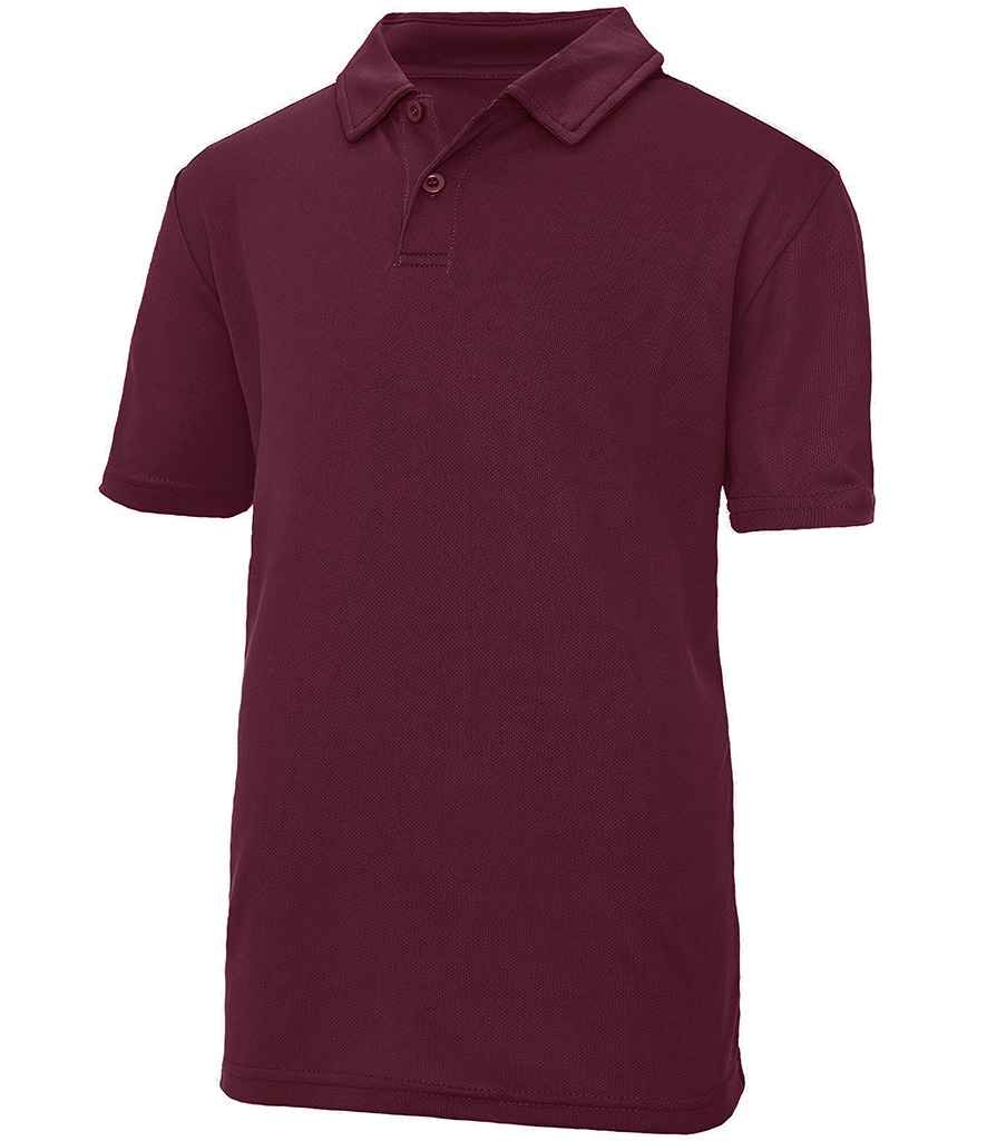 AWDis Kids Cool Polo Shirt Burgundy
