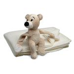 Branded Fleece blanket with bear