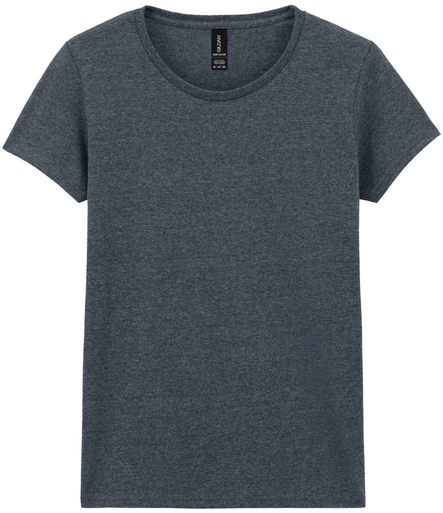 Gildan Ladies Heavy Cotton™ T-Shirt Dark Heather